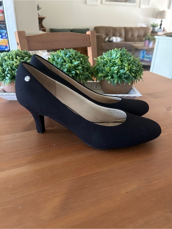 Life Stride Shoes - LifeStride Women's Parigi Pump 9.5 Black Cloth Pumps